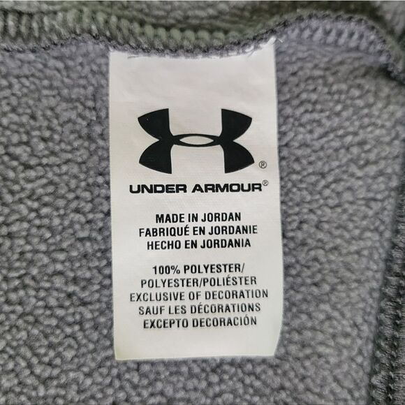 Youth Under Armour Storm Full-zip Gray Athletic Performance Jacket - Picture 11 of 14